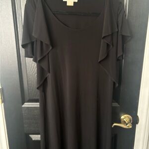‼️Price Drop‼️End of Summer Sale‼️ Michael Kors Black Dress with Ruffle Sleeves